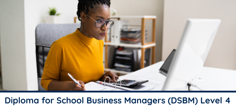 School Business Manager at work